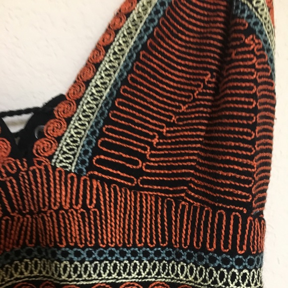 Tribal Romper w/embroidery - Picture 3 of 5